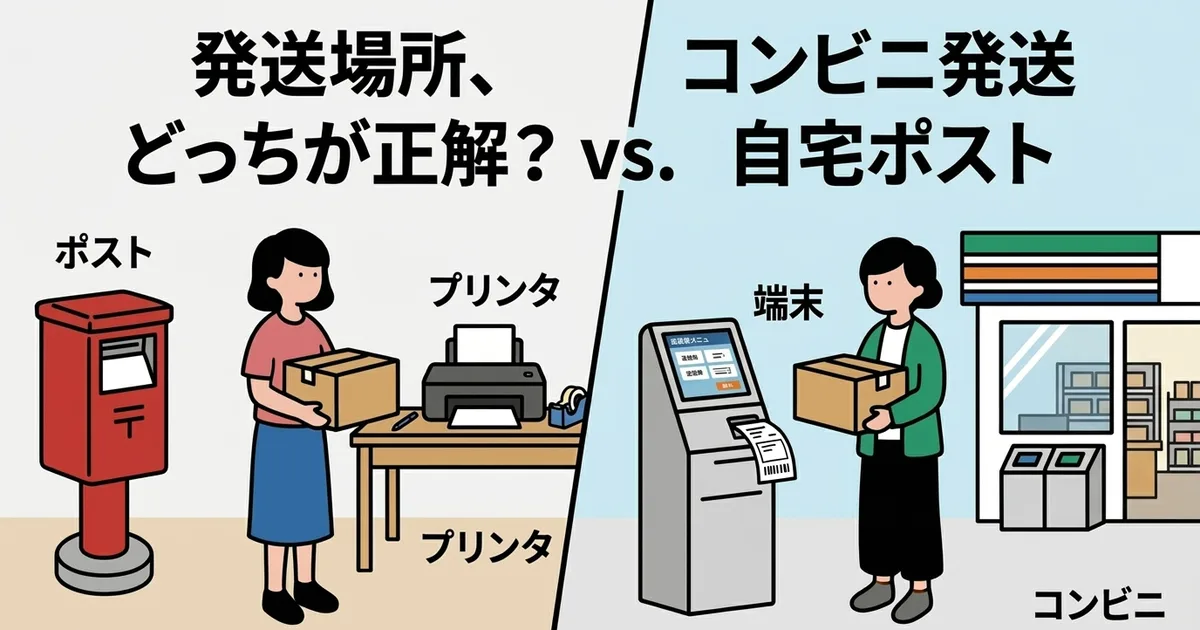コンビニから発送できる配送サービス一覧｜ファミマ・ローソン・セブン対応表